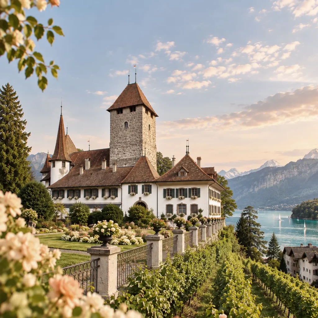 Schloss Spiez am Thunersee – Ziviltrauung mit Hochzeitssängerin Lina Scholz in der Schweiz